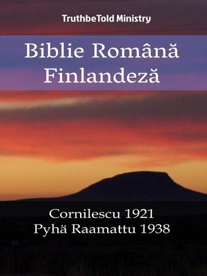 cover image of Biblie Română Finlandeză